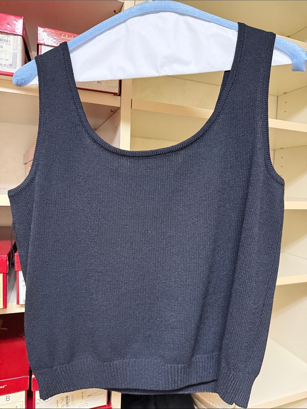 St. John black Knit Tank - Picture 3 of 4
